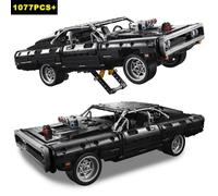 Dodge Charger Racing Car Importer Décennie Ks,Fast And Furious Movie Toy,Model Assemble Bricks,Peuvboy Gift,Technique,Moc 42111 - Type No Box #B