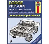 Dodge Pick Ups 74 93 by David Hayden & J H Haynes & Jay Storer David Hayden, Jay Storer, John Harold Haynes (Auteur)