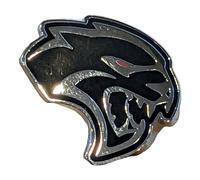Dodge SRT Hellcat Épingle en émail Motif œil rouge 2,5 cm Idéal pour sacs à dos, vestes, chapeaux, cravates et tissus, 1" Wide, Métal, Sans pierre précieuse