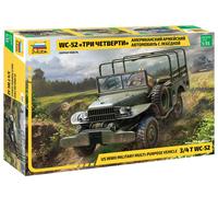 DODGE WC-52 U.S. Military Multi-Purpose Vehicle - ZVEZDA 1/35 PLASTIC KIT