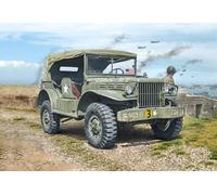 Dodge Wc-56/57 Command Voiture 1:3 5 Plastique Model Kit Italeri