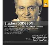 Dodgson, Stephen Chambre Vol.3-Musique pour Hautbois