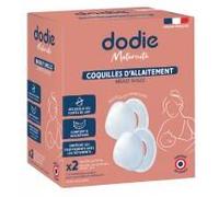 Dodie Allaitement 4 Coquilles d'Allaitement - Boîte 4 coquilles