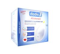 Dodie Coussinets d'allaitement Nuit — pochette individuelle — Blanc — 30 pièces (162 g)