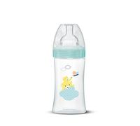 Dodie Biberon Anti-Colique Sensation+ Vert Air, 270 ml, 0-6 mois, Tétine Plate, Débit 2 Petite
