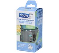 Dodie Biberon Anti-Colique Verre 0-6m Vert 150ml