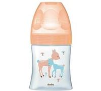 Dodie Biberon Sensation+ Anti-Coliques en Verre +0m Beige Biche 150ml Beige G