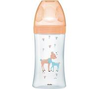 Dodie Biberon Sensation+ Anti-Coliques en Verre +0m Beige Biche 270ml