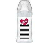 Dodie Biberon Sensation+ Anti-Coliques en Verre +0m Paris 270ml Neutre G