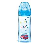 Dodie Biberon Anti-colique Tétine ronde 330 ml +6 mois 3 vitesses débit 3 Bleu