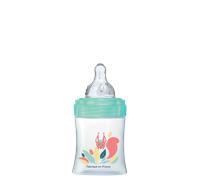 DODIE Biberon Anti-Colique Tétine Ronde 150ml 0-6 mois tétine ronde 3 vitesses Débit 1 - Vert