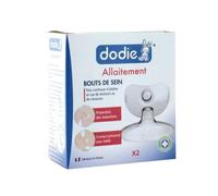 Dodie Bouts de Sein Anatomiques 2 unités
