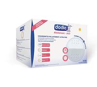 Coussinets d'allaitement slim jour - pochette individuelle X100 - Dodie Blanc G