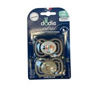 Dodie Extra Sucette Anatomique +18M F8 Fine Jour Nuit 2 uts
