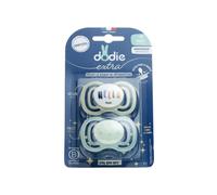 Dodie Extra Sucette Anatomique Silicone Jour & Nuit +6 mois 2 unités