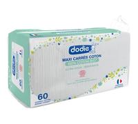 Dodie Maxi Carrés Coton Bio 60unts
