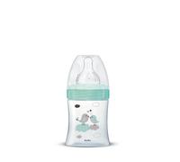 Dodie - Biberon Initiation+ Verre 150ml Vert Oiseaux