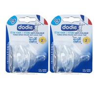 dodie® Initiation+ Tétine Débit 2 Set(S) 2x2 pc(s)