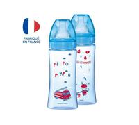 Dodie Biberons Anti-Colique +6m Bleu 2x330ml