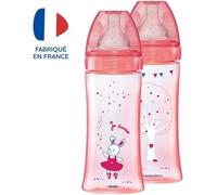 Dodie Biberons Anti-Colique +6m Rose 2x330ml