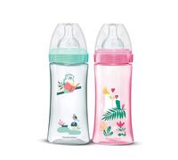 Dodie Biberons Anti-colique +6 mois Rose 2 x 330 ml
