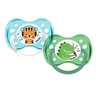 Dodie Sucette Anatomique Silicone +6 Mois Duo Dessin Garçon A28 Pièces 2