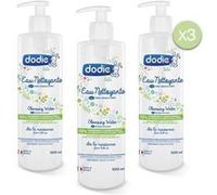 dodie lot de 3 eaux nettoyantes 500ml G