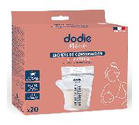 Dodie Sachets de conservation pour allaitement – 20 sachets