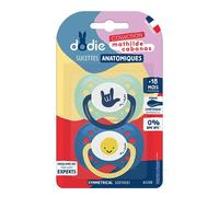 Dodie Sucette Anatomique +18 mois A109 Edition Mathilde Cabanas Coloris Bleu X2
