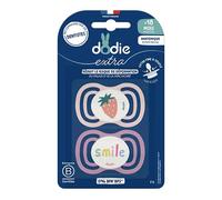 Dodie Sucette Anatomique +18 mois F4 Extra fine Coloris Rose Lot de 2