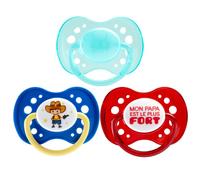 Dodie Sucette Anatomique +18 Mois Garçon Silicone Avec Anneau N°38 (1)