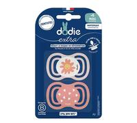 Dodie Sucette Anatomique +6 mois F2 Extra fine Coloris Rose X2