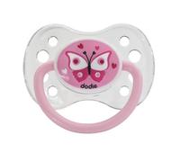 Dodie Sucette Anatomique +6m Ananas Bleu et Tortue Verte Lot de 2