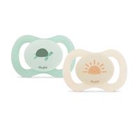 Dodie Sucette Anatomique Duo 0 à 2 mois Newborn Motif tortue soleil N3