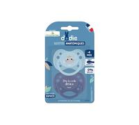 Dodie Sucette Anatomique Hippo 6M+ A102 2uts