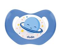 Dodie - Sucette Physiologique Nuit Saturne/Lune + 6 mois - Modèle unitaire à coloris aléatoire