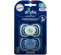 Dodie Sucettes +6 Mois Duo Jour Extra Nature Bleue F3 2 Pièces