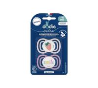 Dodie Sucette anatomique Extra +6 mois F2 Nature Rose 2 unités