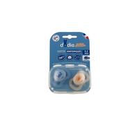 Dodie Sucettes Anatomiques Silicone 0-2 Mois Newborn Mini Crabe N2 Lot De 2