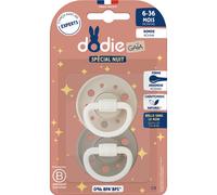 Dodie Sucettes Gaia +6 Mois Duo Clair De Lune C8 2 Pièces