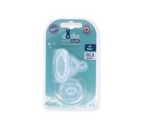 Dodie Tétine plate Anti-colique Sensation+ Débit 3 Transparent 6+ mois