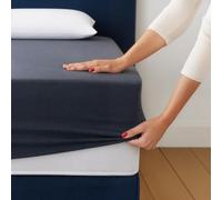 DODO - 2 en 1 Drap Housse & Alèse Imperméable - 160x200cm - Carbone | Jersey Coton 120 gr/m² + Polyuréthane 20gr/m² - Bonnet extensible 30/40cm - Lavable 60°C