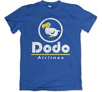 Dodo Airlines Crossing The Animal Kingdom Blue Game T T-Shirts à Manches Courtes(Small)
