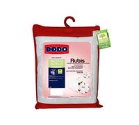 DODO - Alèse & Protège Matelas Absorbant Rubis 160 x 200 cm | Anti-Acariens Proneem Végétal & Sanfor Anti-Rétrécissement - 100% Coton 230g/m² - Bonnet drap housse 30 cm - Lavable 40°C
