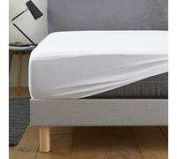 DODO - Alèse Protège-Matelas Imperméable 80 x 200 cm - Traitement Anti-Acariens et Anti-Rétrécissement - Éponge Bouclette Coton Polyester - Fixation Élastiquée - Lavable en Machine à 60°C