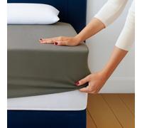 DODO - Alèse & Protège-Matelas Imperméable - Collection 2 en 1 imperméable Sable 90x190 cm - Douceur & Respirabilité - Forme Drap Housse : Bonnet Extensible de 30 à 40 cm - Lavable 60°C