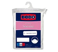 DODO - Alèse & Protège Matelas Imperméable Sérénité 200x200 cm | Face de Contact 100% Coton & Membrane Respirante - Blanc - Drap housse Bonnet 30 cm - Lavable 60°C