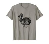 Dodo Bird Chemise d'ornithologie noire pour dessin d'ornithologie T-Shirt