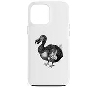 Dodo Bird T-shirt Ornithologie Oiseau Noir Ligne Dessin Chemise Coque pour iPhone 13 Pro Max