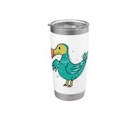 Dodo Birds Ile Maurice Gobelet isotherme en acier inoxydable double paroi